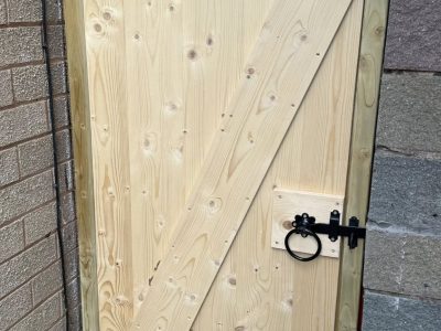 Gate Installation Rhuddlan North Wales (2)